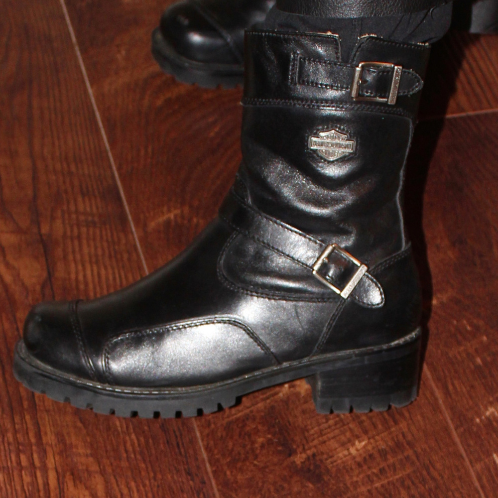 Genuine Harley Davidson Motorcycle Boots